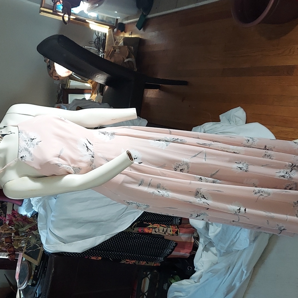 Lulu's beautiful pink maxi